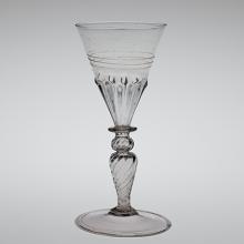 Wineglass, Venice, Italy, about 1600-1699. 63.3.12.