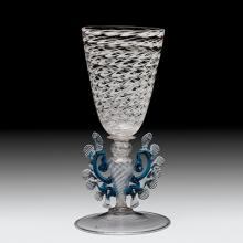 Goblet, Venice, Italy, 1675-1699. Gift of The Ruth Bryan Strauss Memorial Foundation. 79.3.476.