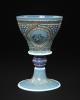 FIG. 44. The Turquoise Goblet. Venice, about 1500. H. 18.9 cm. The British Museum, London (WB.55). Photo: © The Trustees of The British Museum (WB.55AN1537486001).